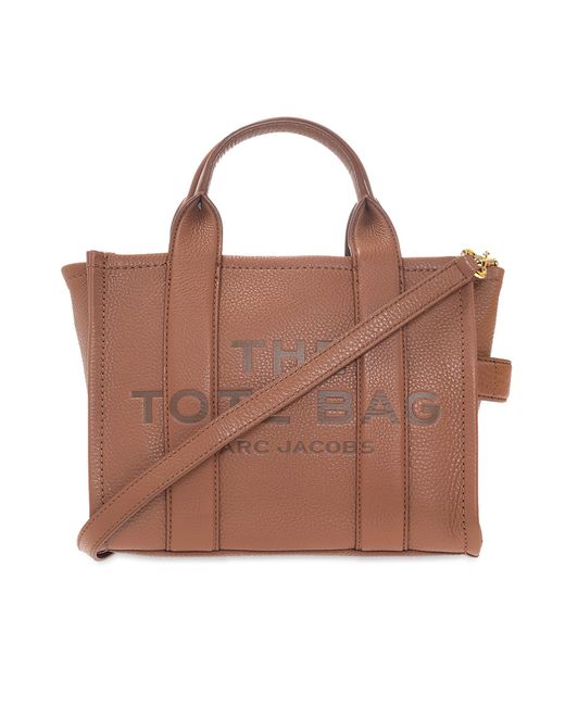 Marc Jacobs Brown Shopper Bag With Logo
