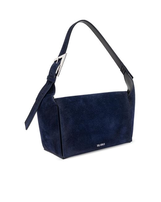 The Attico Blue Shoulder Bag 7/7
