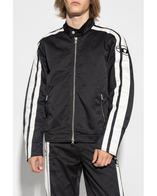 DIESEL 'j-beck' Jacket in Black for Men | Lyst