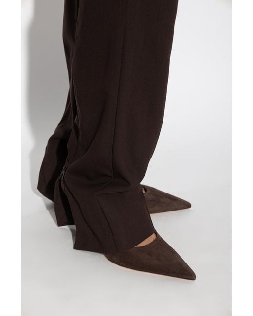 Jimmy Choo Brown 'Love 85' Heeled Shoes