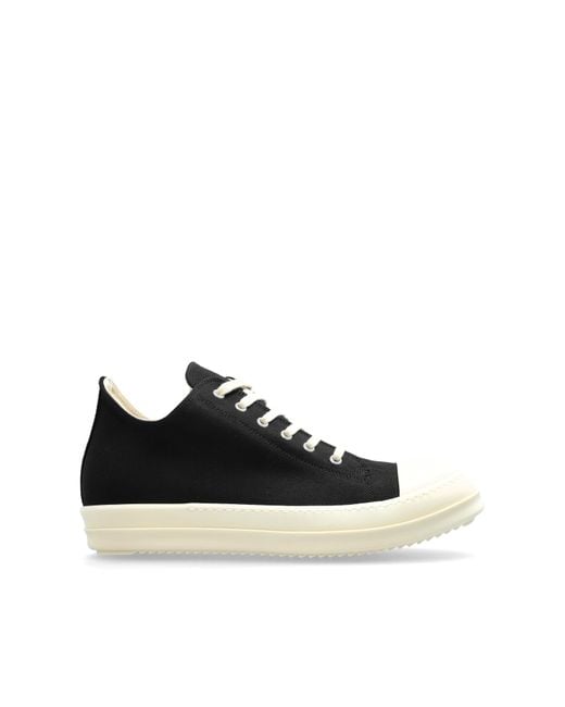 Rick Owens Black Sports Shoes for men