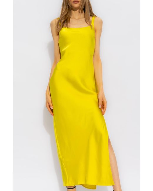 Samsøe & Samsøe Yellow Strappy Dress ‘Sunna’