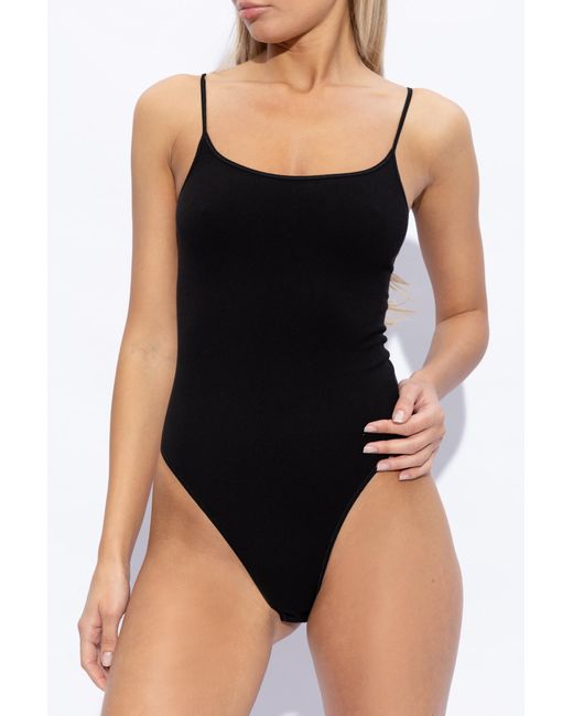 Alexander Wang Black Bodysuit From The ‘Underwear’ Collection