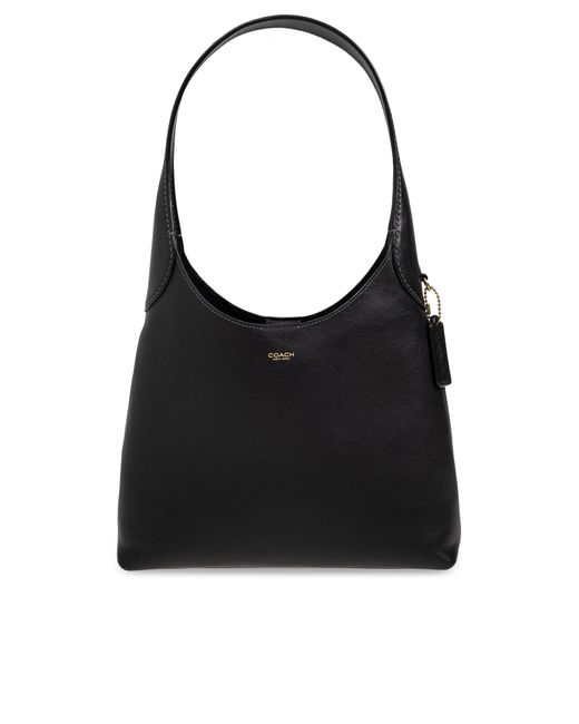 COACH Black Shoulder Bag 'Brooklyn'