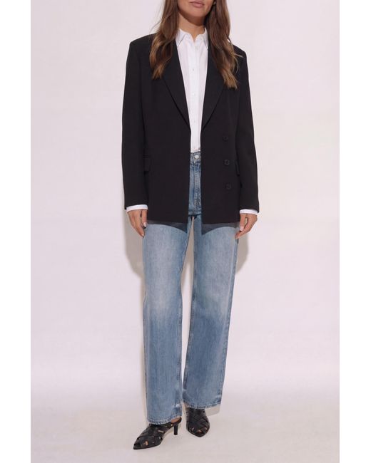Anine Bing White "Essie" Shirt