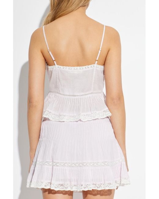 LoveShackFancy White Top 'Aleni'
