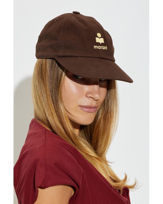 Isabel Marant Brown "Tomas" Baseball Cap