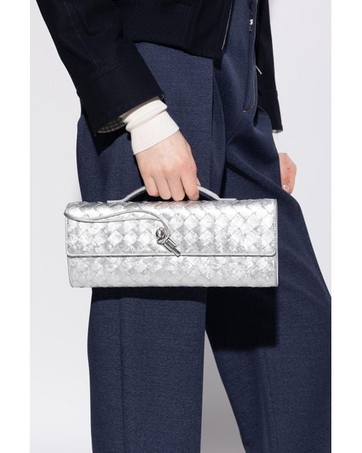 Bottega Veneta Blue Bag 'Andiamo'