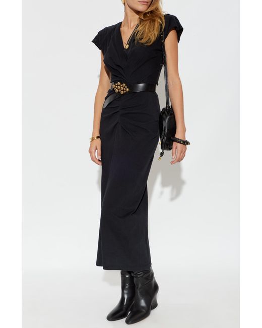 Isabel Marant Black Dress 'Nadra'