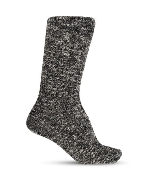 Birkenstock Gray Cotton Socks for men
