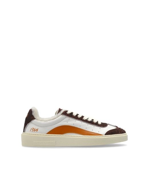 DSquared² White 'Rider' Sports Shoes for men