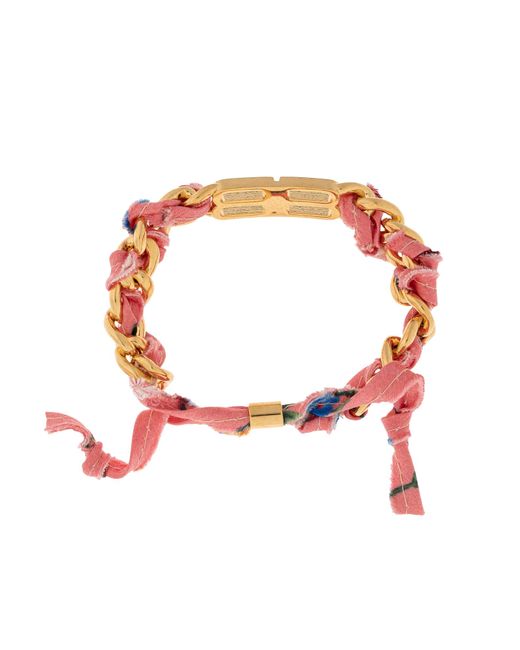 Balenciaga Black Bracelet With Logo