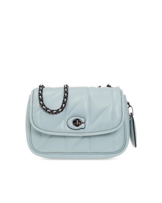 COACH Blue 'madison Pillow' Shoulder Bag