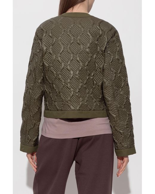 Moncler Green 'Libellule' Puffer Jacket