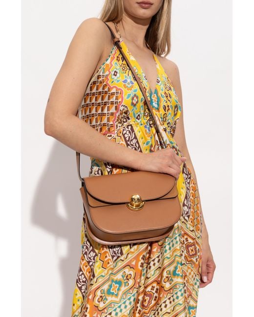 Furla Brown Shoulder Bag "Sfera Small"