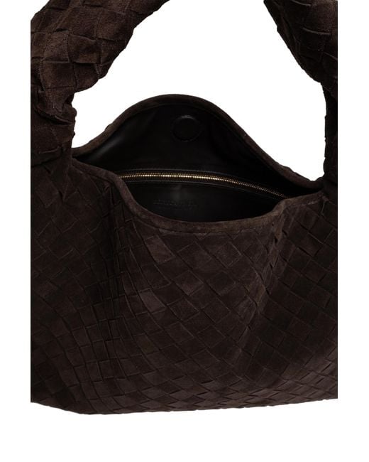 Bottega Veneta Black Handbag Hop Small