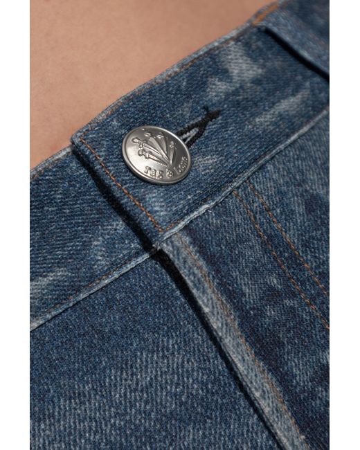 Rag & Bone Blue Shorts Cosmos