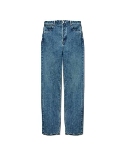 Jil Sander Blue Jeans With Logo for men