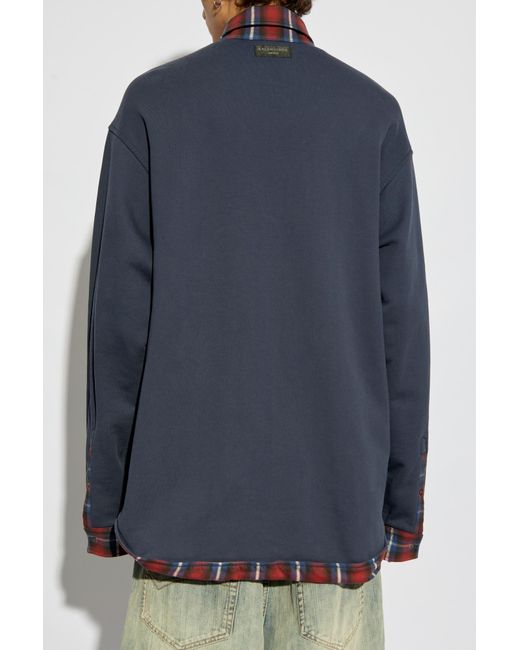 Balenciaga Checkered Pattern Shirt for men