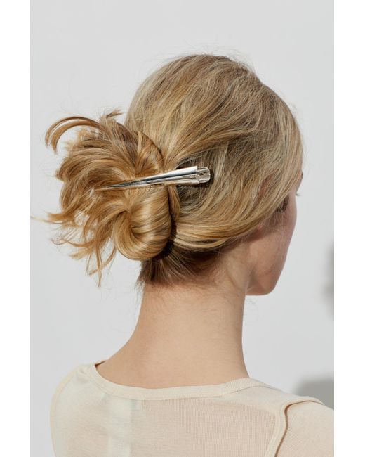 LIE STUDIO White Hair Clip "Mona"