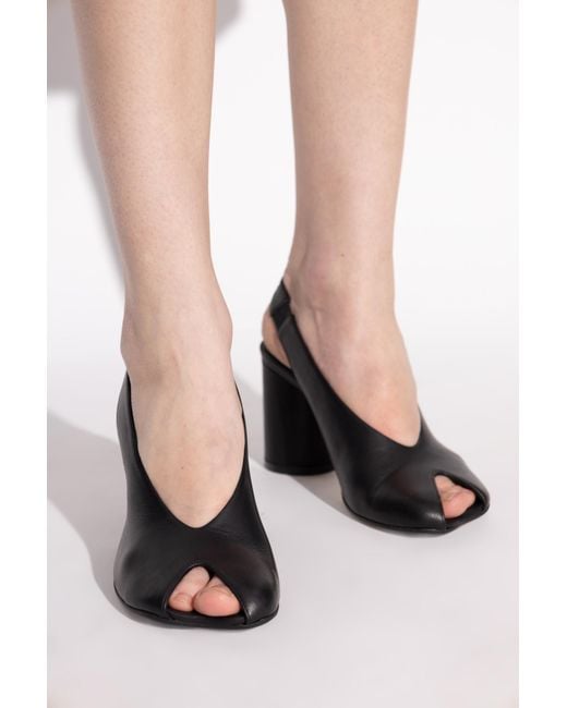 MM6 by Maison Margiela Black High Heels