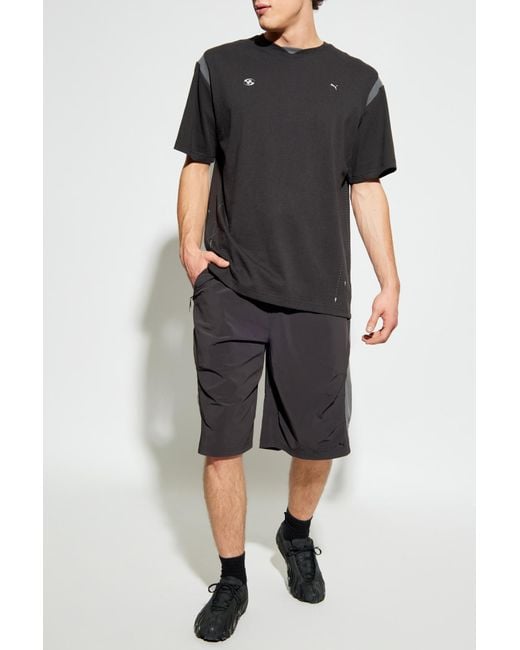 PUMA Gray Training Shorts for men