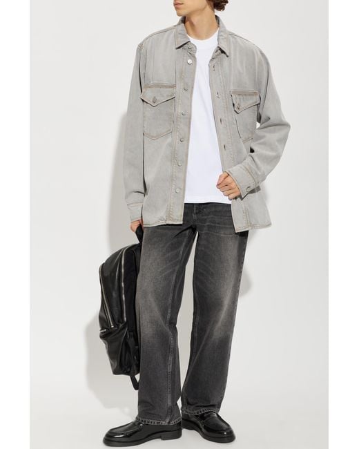 AllSaints White T-Shirt "Chromium" for men