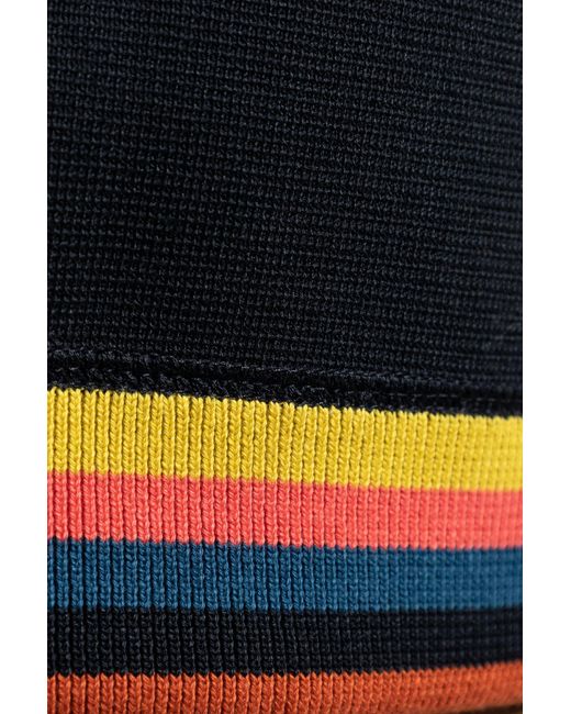 Paul Smith Blue Vest With Quilted Front for men