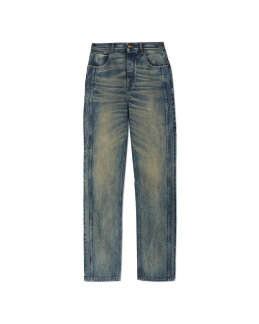 Balmain Blue "Loose" Jeans for men