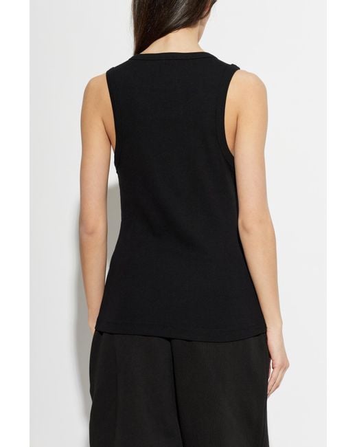 Entire studios Black Strap Top