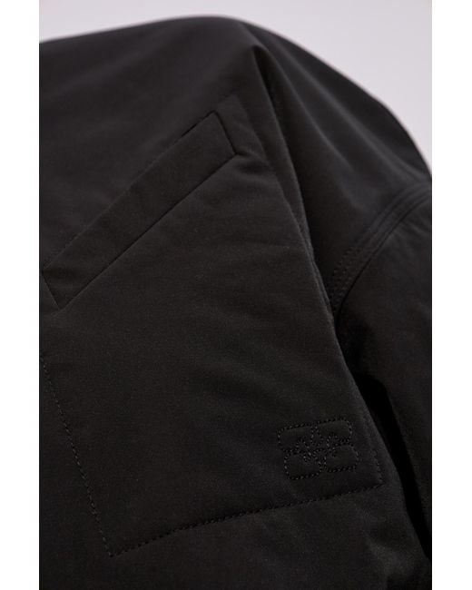 Ganni Black Bomber Jacket