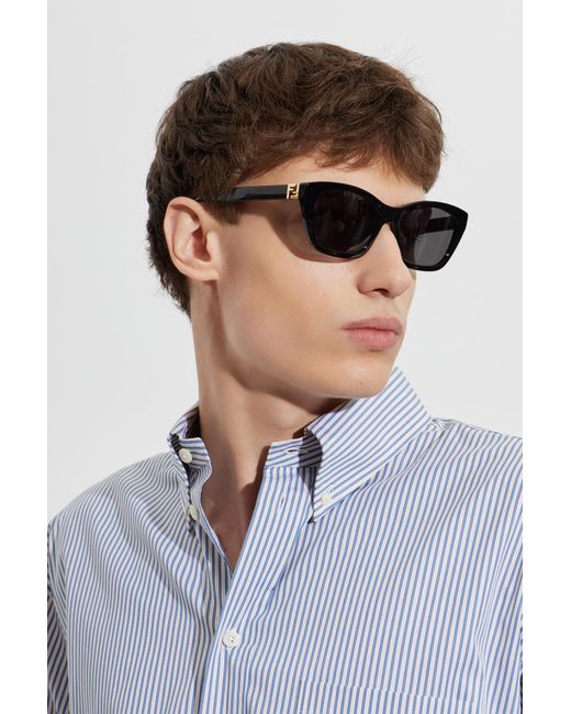 Fendi White Sunglasses