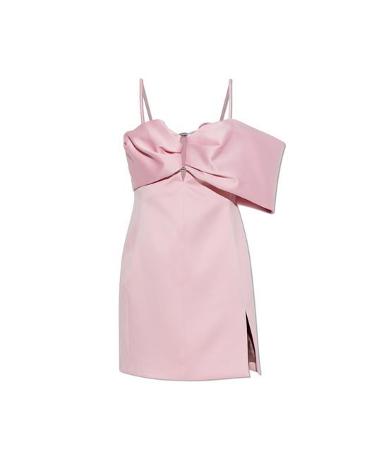 Marc Jacobs Pink Short Dress With Side Slit