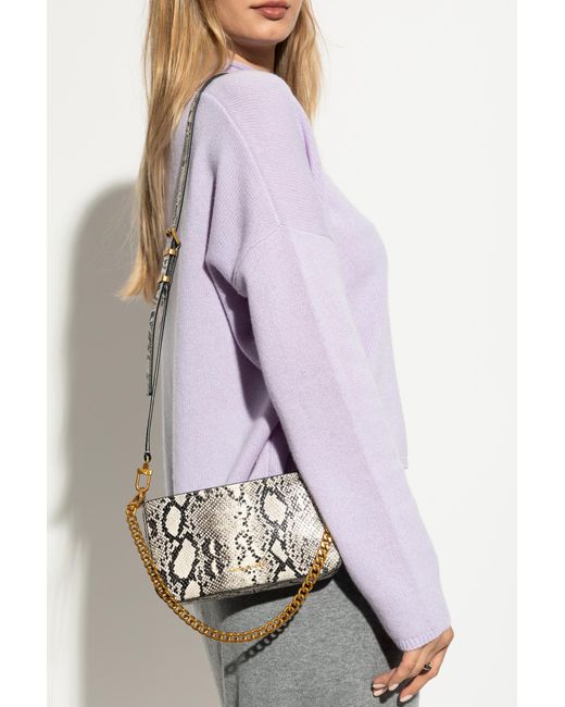 MICHAEL Michael Kors Gray Shoulder Bag "Bryant Small"