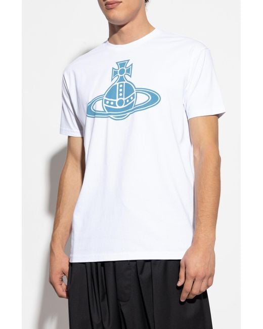 Vivienne Westwood Blue Classic Type T-Shirt