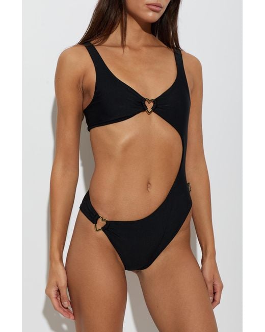 Moschino Black One-Piece Swimsuit