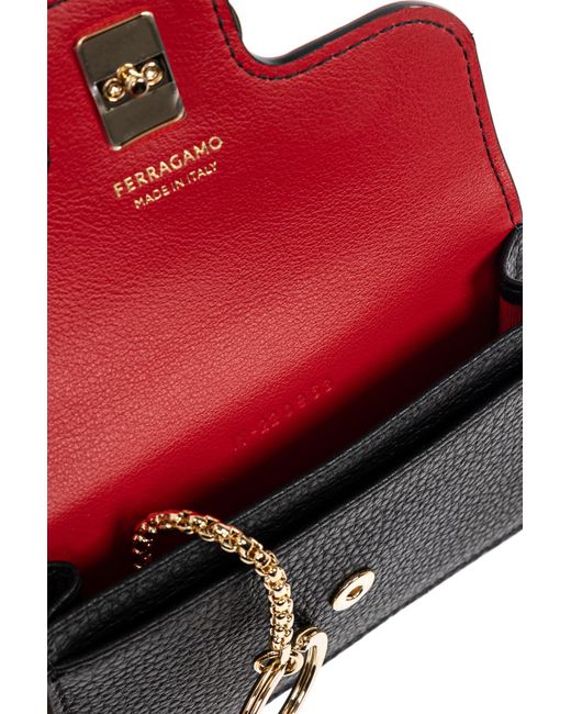 Ferragamo Black Card Case