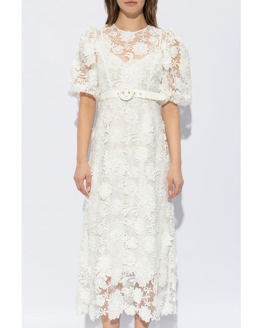 Zimmermann White Lace Dress,