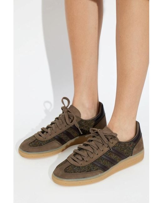 Adidas Originals Brown Adidas X Harris Tweed