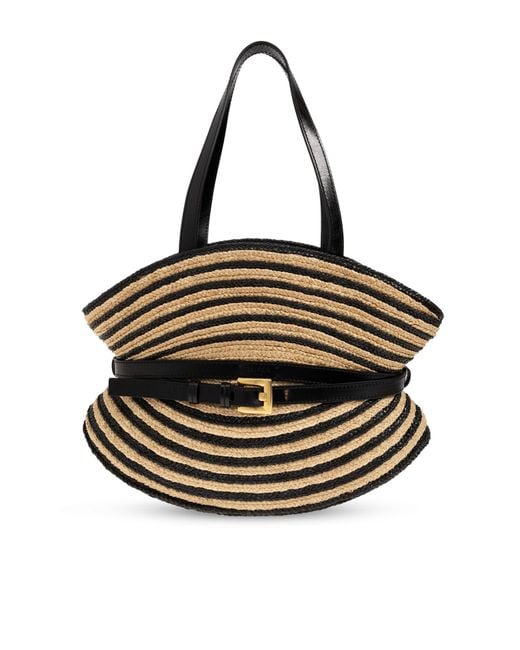 Balmain Green "Shuffle Medium" Bag