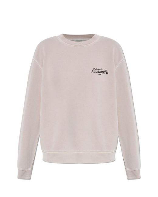 AllSaints White Sweatshirt "Soleil"