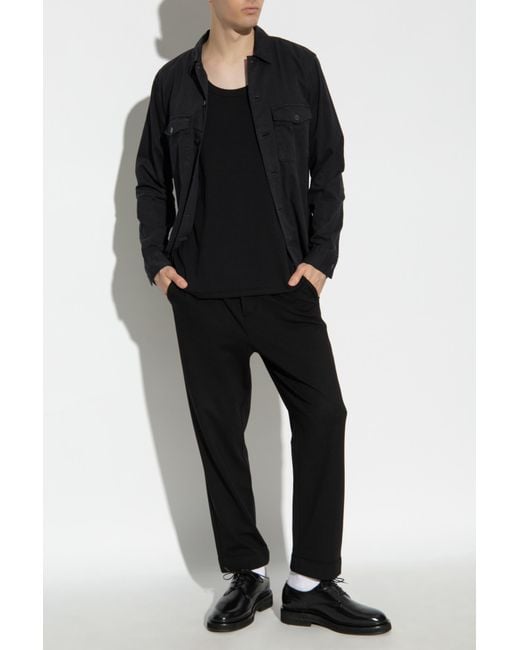 AllSaints Black Shirt Spotter for men