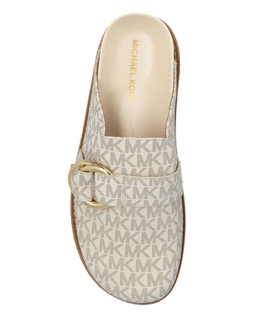 MICHAEL Michael Kors Blue 'Jaden' Slides