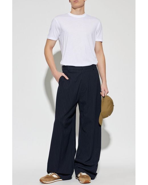 Tom Ford White T-Shirt With A Crew Neck for men