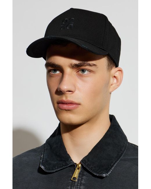 DSquared² Black Baseball Cap for men