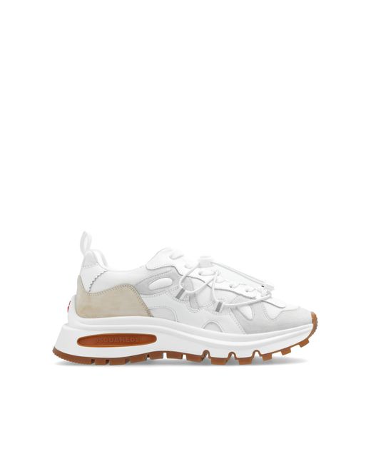 DSquared² White Run Ds2 Sneakers