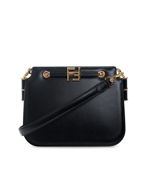 Fendi Black ' Touch' Shoulder Bag