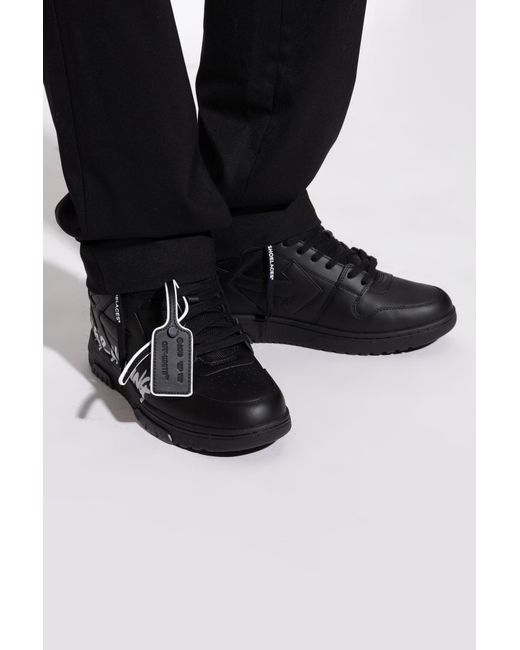 Off-White c/o Virgil Abloh Black "Out Off Office" Sports Shoes for men
