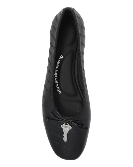 Alexander Wang Black Ballet Flats "Mimi"