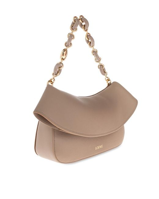 Loewe Natural Shoulder Bag "Ola Medium"